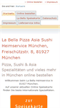 Mobile Screenshot of labella-pizza.de